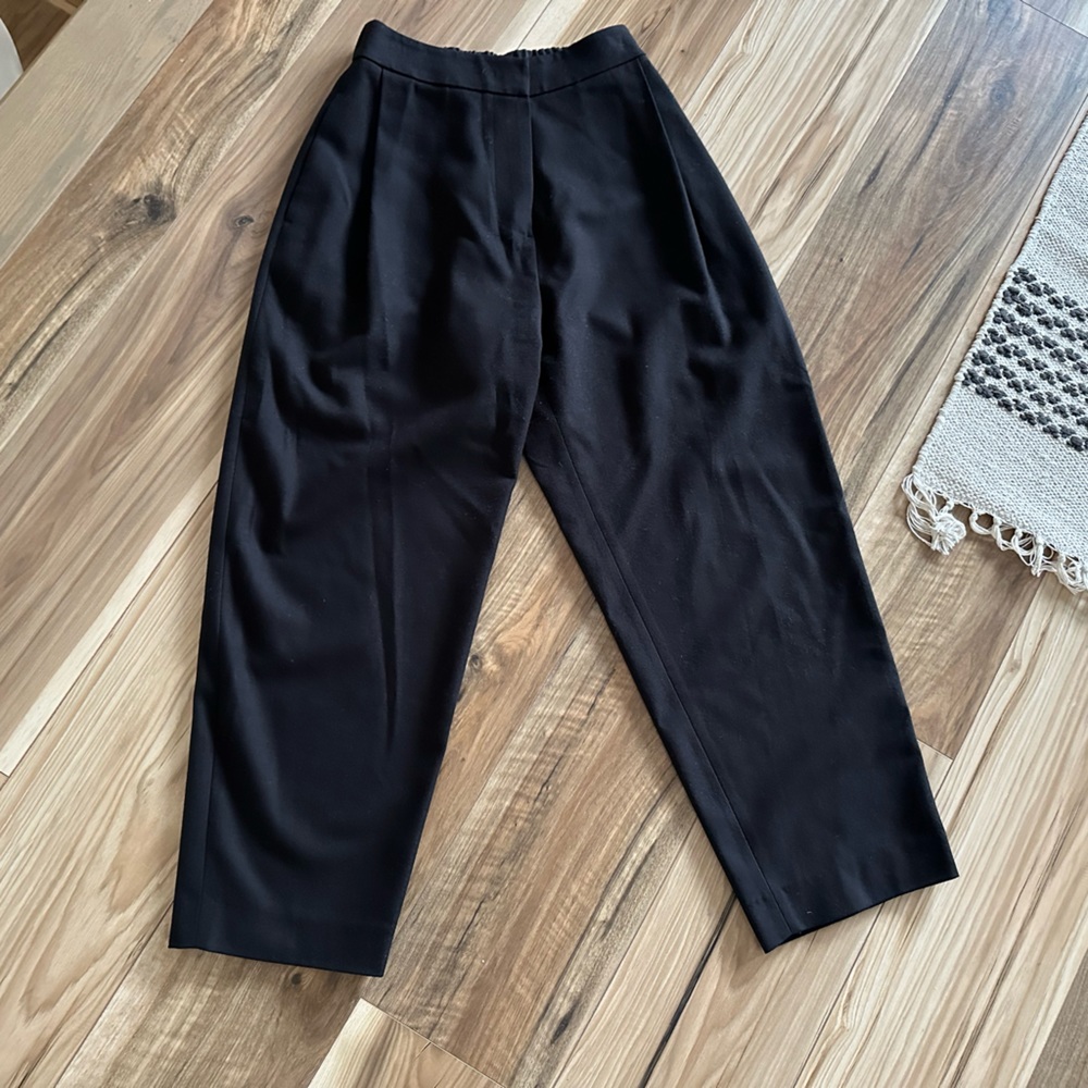 Amomento New - size 0 - black wool trousers